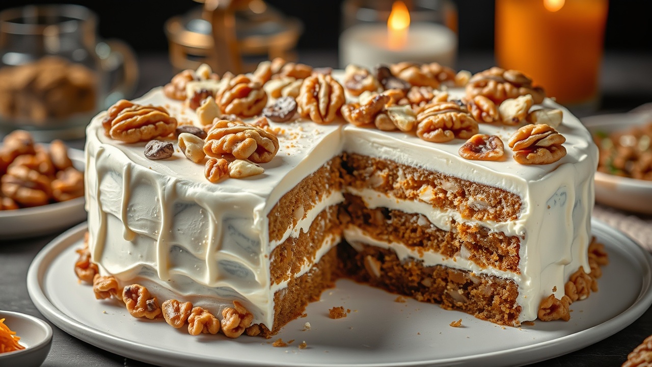 Delicious Carrot Cake Recipe