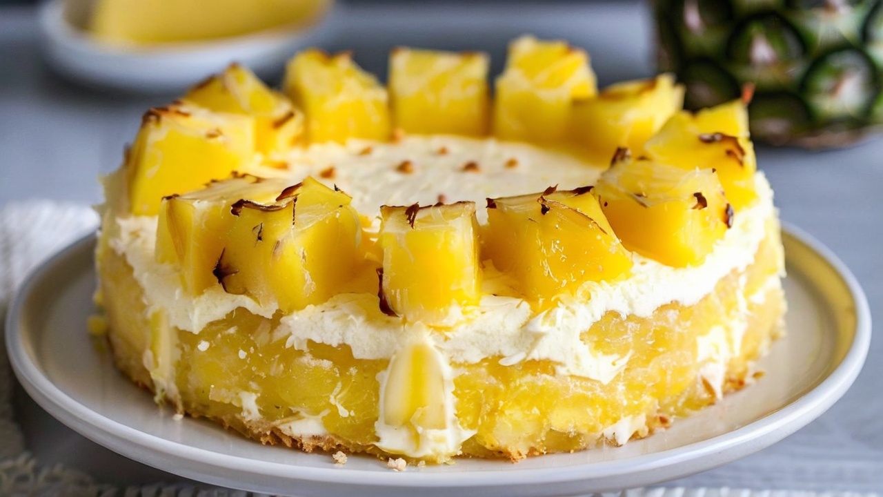 Irresistible Pineapple Cake Recipe: A Sweet & Tangy Delight in 6 Easy Steps