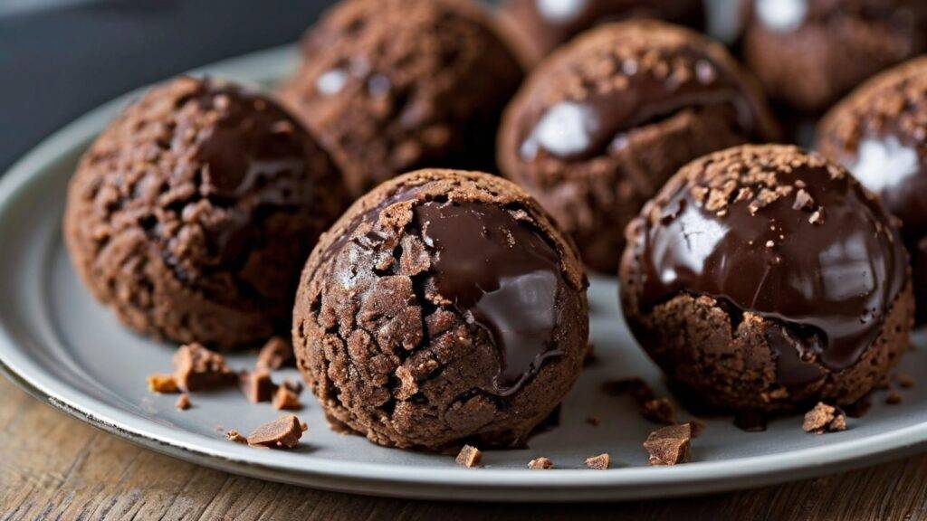 Chocolate Balls Recipe.